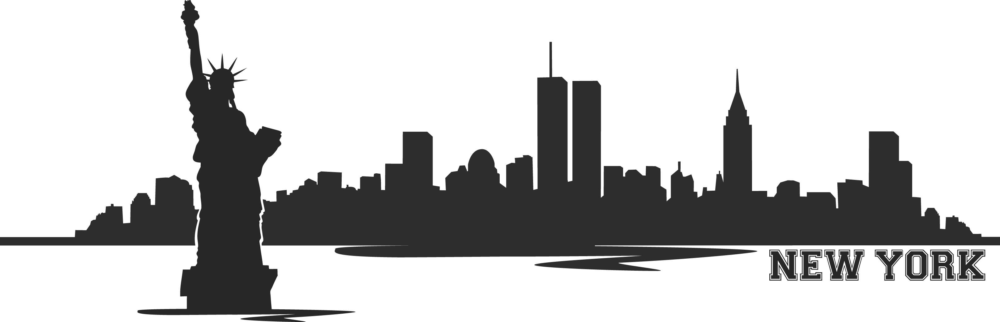 clip art of new york city skyline - photo #27